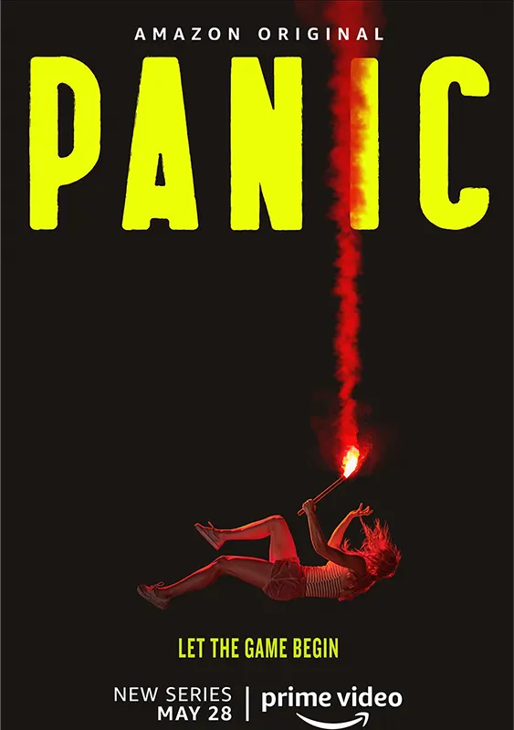 Panic — Pilot / Amazon · Lead graphic designer · PD: Mark White · AD: Deborah Wheatley