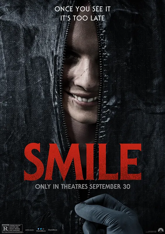 Smile — Feature film / Paramount · Additional motion designer · PD: Lester Cohen · AD: Larry W. Brown