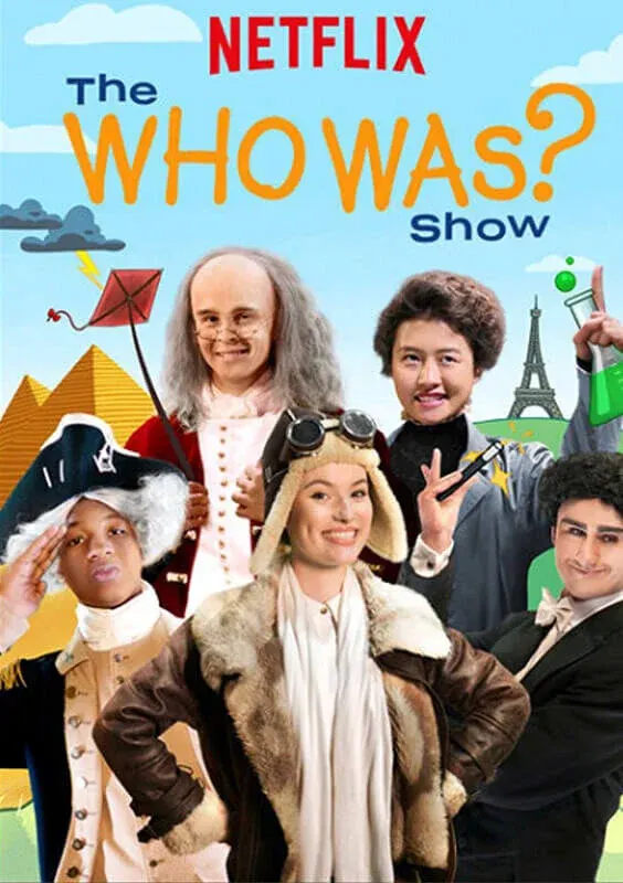 The WHO WAS? show — Season 1 (4 episodes) / Netflix · Print & Prop design · PD: Rick Butler · AD: Javier Ameijeiras
