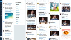 Twitter Deck simulation